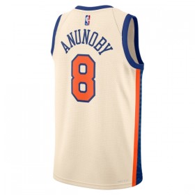 Dres New York Knicks Og Anunoby Nike 2025-26 City Edition Bijela Swingman